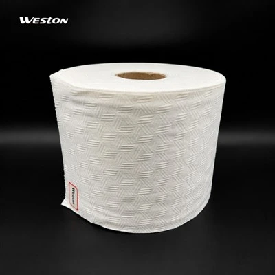 100% viskoos Spunlace Wipes aluspind